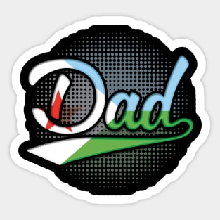 Djiboutian Dad - Gift for Djiboutian From Djibouti Sticker